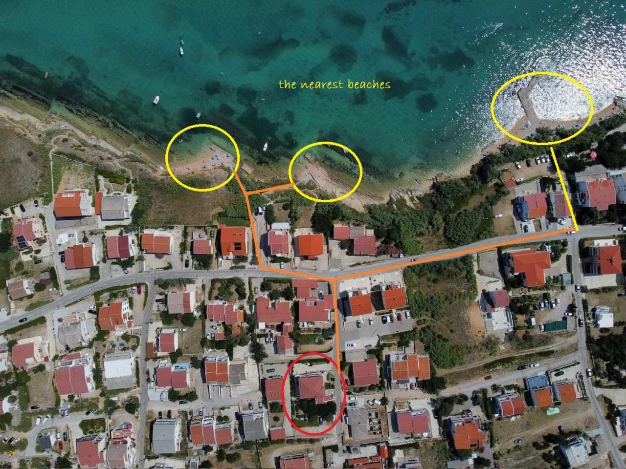 Apartments Anastazija Pag Town Exterior photo
